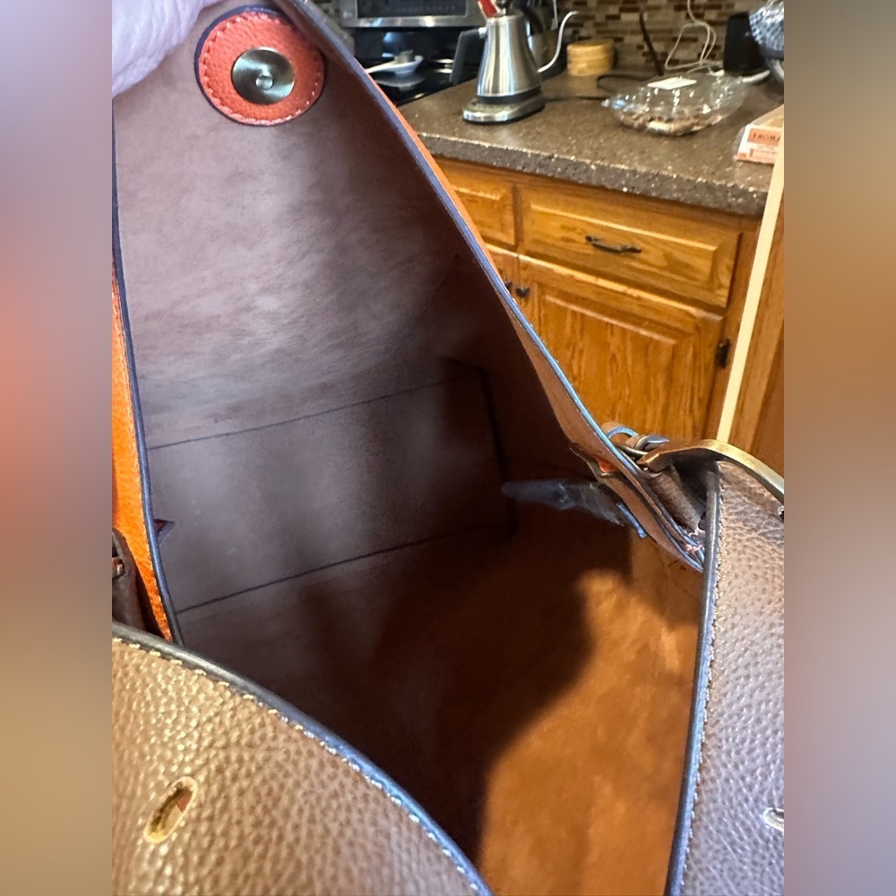 NWOT Burnt Orange Tote - Picture 4 of 7